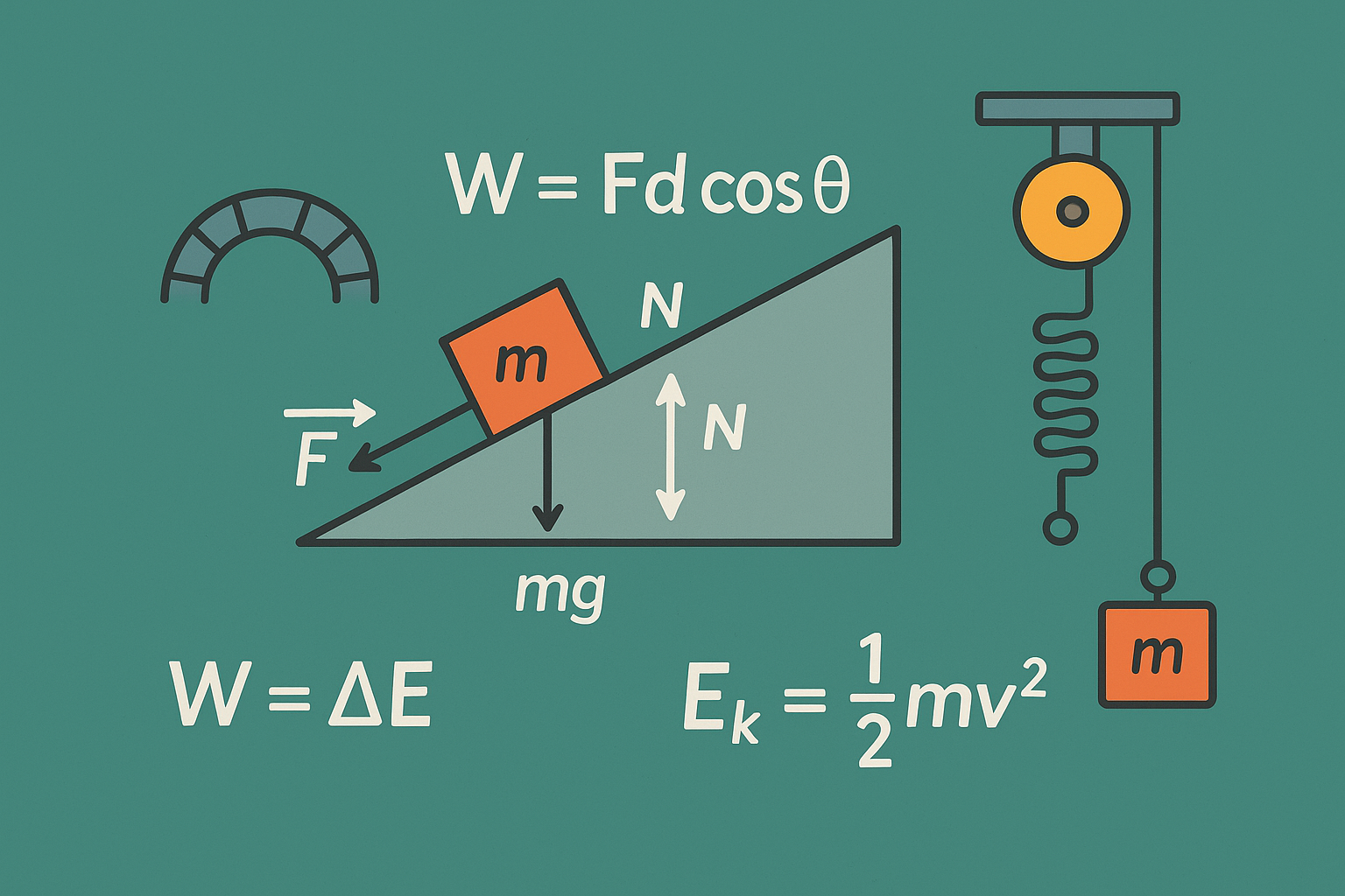بهترین و جامع‌ترین خلاصه کار و انرژی| فصل ۳ فیزیک دهم